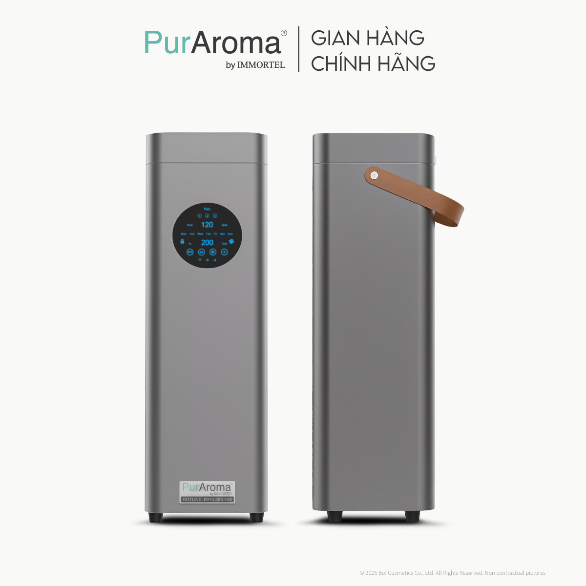 Máy Khuếch Tán Công Nghiệp PurAroma PRO T - Công Nghệ Phun Sương Lạnh Nano Siêu Mịn