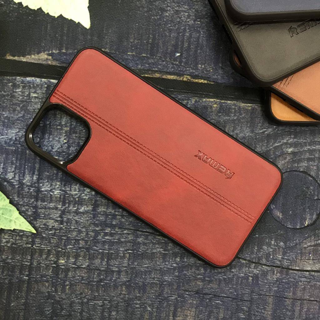 Ốp lưng da REMAX dành cho iPhone 11 Pro Max, 11 Pro, 11,Xs Max, X,Xs cực chất ,lịch lãm, quý phái- Hàng nhập khẩu