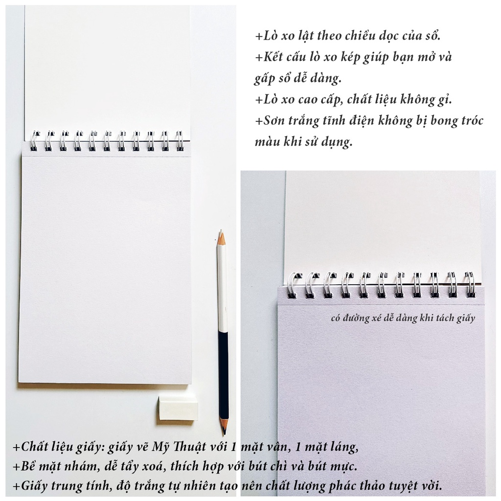 Tập Vẽ Ký Hoạ (SketchBook) NEW LIFE- Khổ A5- Mã SP: S952- Phong cách Hàn Quốc- VPP FUTUREBOOK. (Giao Mẫu Ngẫu Nhiên)