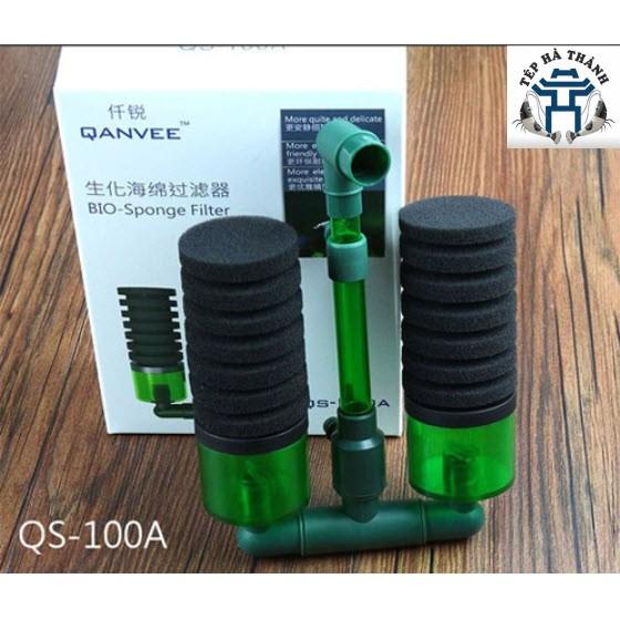 Lọc Vi Sinh QS100A Có Khoang Chứa Vật Liệu Lọc + Vật Liệu Lọc