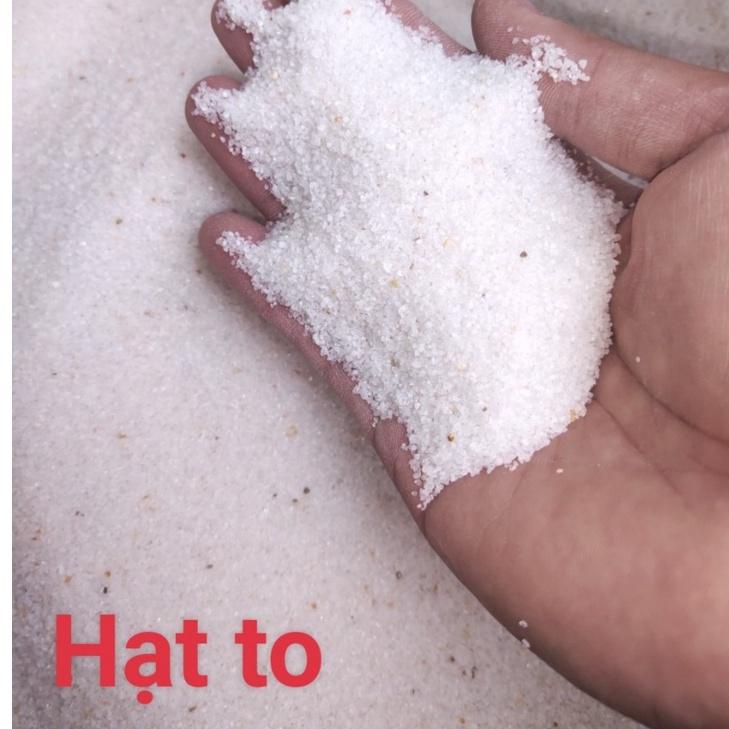 0,5 kg Cát Thạch Anh làm vật liệu lọc nước, trải nền, làm thác cát trang trí bể cá, tiểu cảnh, hòn non bộ