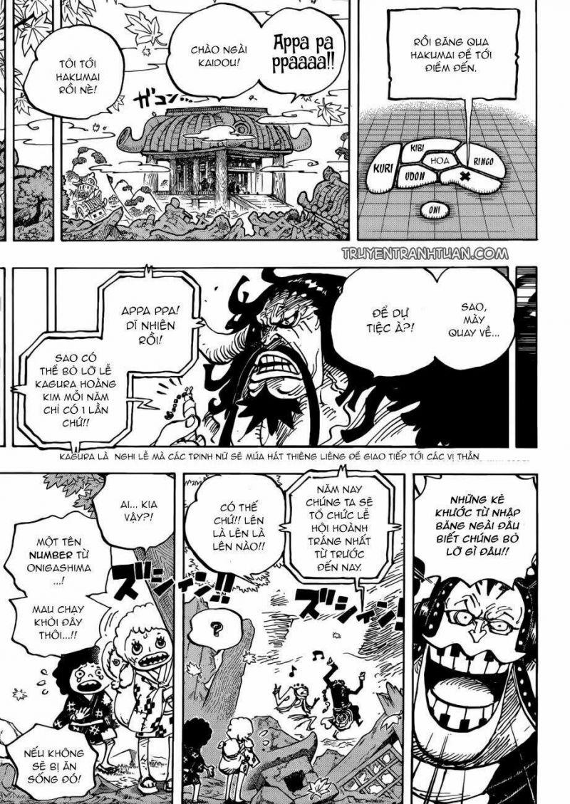 đảo hải tặc - one piece chapter 954 11