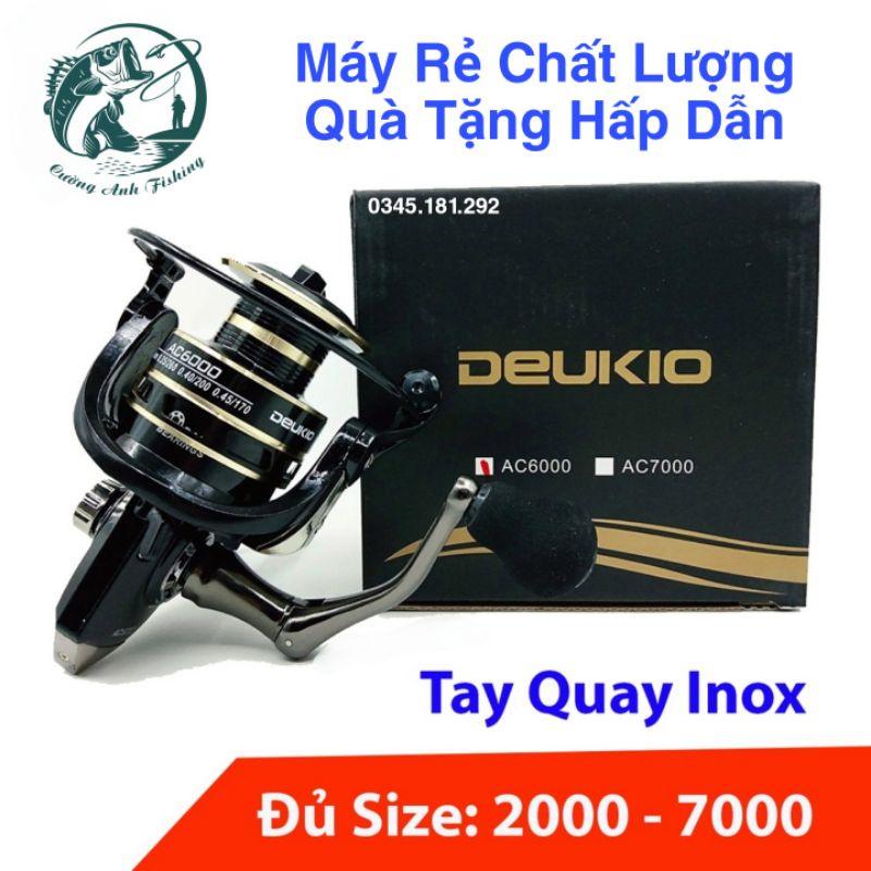 Máy Câu Lure Máy Đứng DEUKIO AC THẾ GIỚI ĐỒ CÂU LURE 68 Máy Câu Đứng Cao Cấp Chuyên Nghiệp ( sale xả hàng )