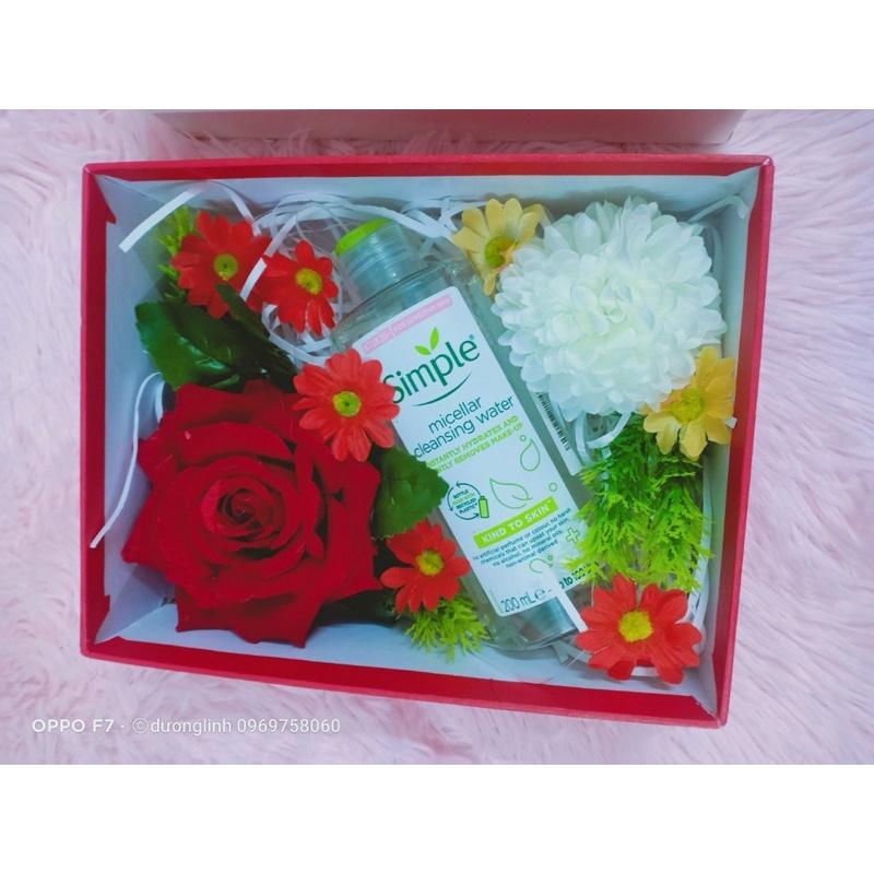 Hộp quà tặng cao cấp trang trí sẵn