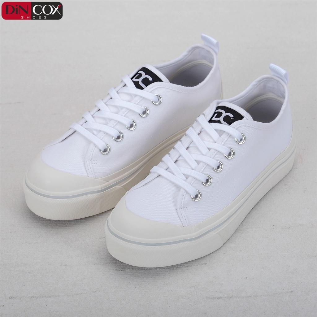 Giày Sneaker Vải Nữ DINCOX D31 Năng Động Nữ Tính White