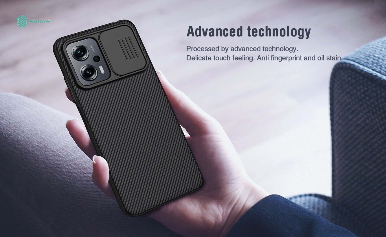 Ốp lưng điện thoại Nillkin cho Xiaomi Redmi 11T Pro/11T Camshield Case - Hàng nhập khẩu