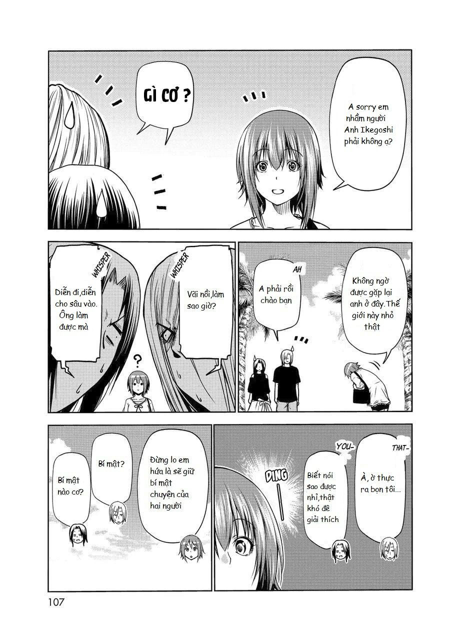 cô gái thích lặn - grand blue chapter 64 21