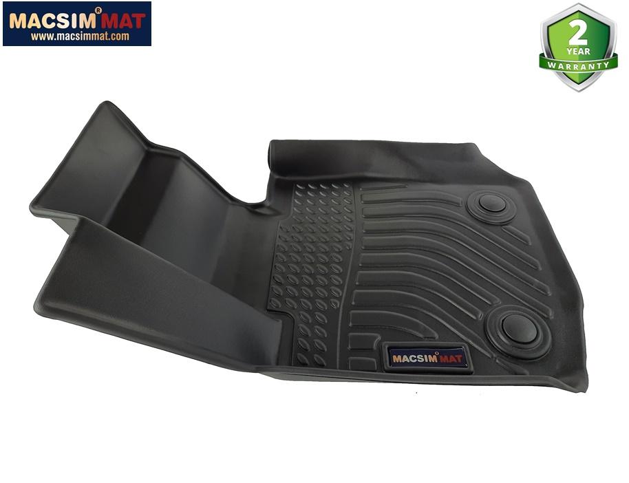 Thảm lót sàn xe BMW 4 series  2015 -2020 Nhãn hiệu Macsim chất liệu nhựa TPV cao cấp màu đen