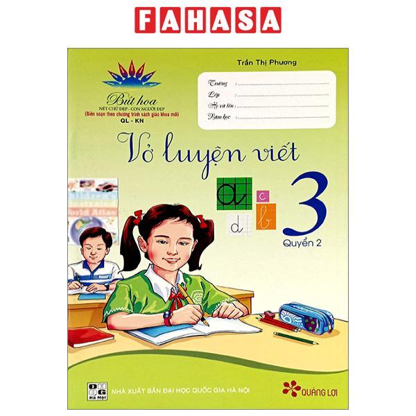 Vở Luyện Viết 3 - Tập 2