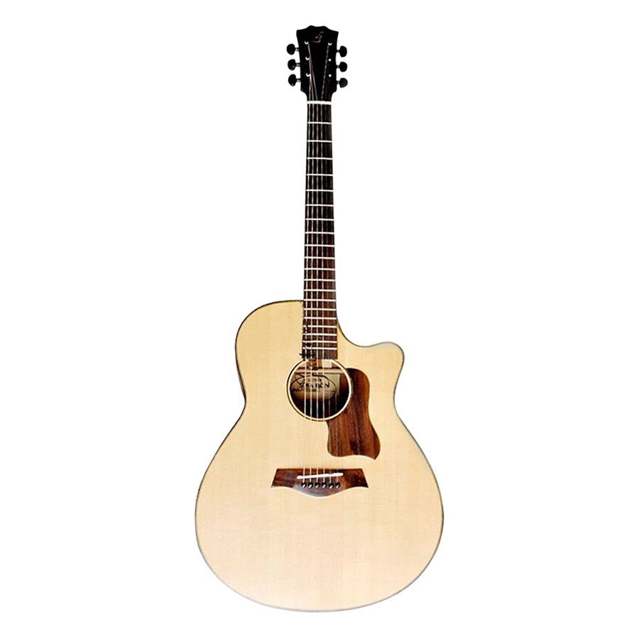 Đàn Guitar Acoustic DT350 full gỗ hồng đào âm thanh tốt sử dụng lâu dài