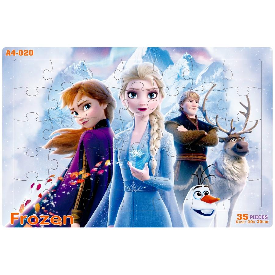 Bộ ghép hình bảng 35 mảnh - Frozen