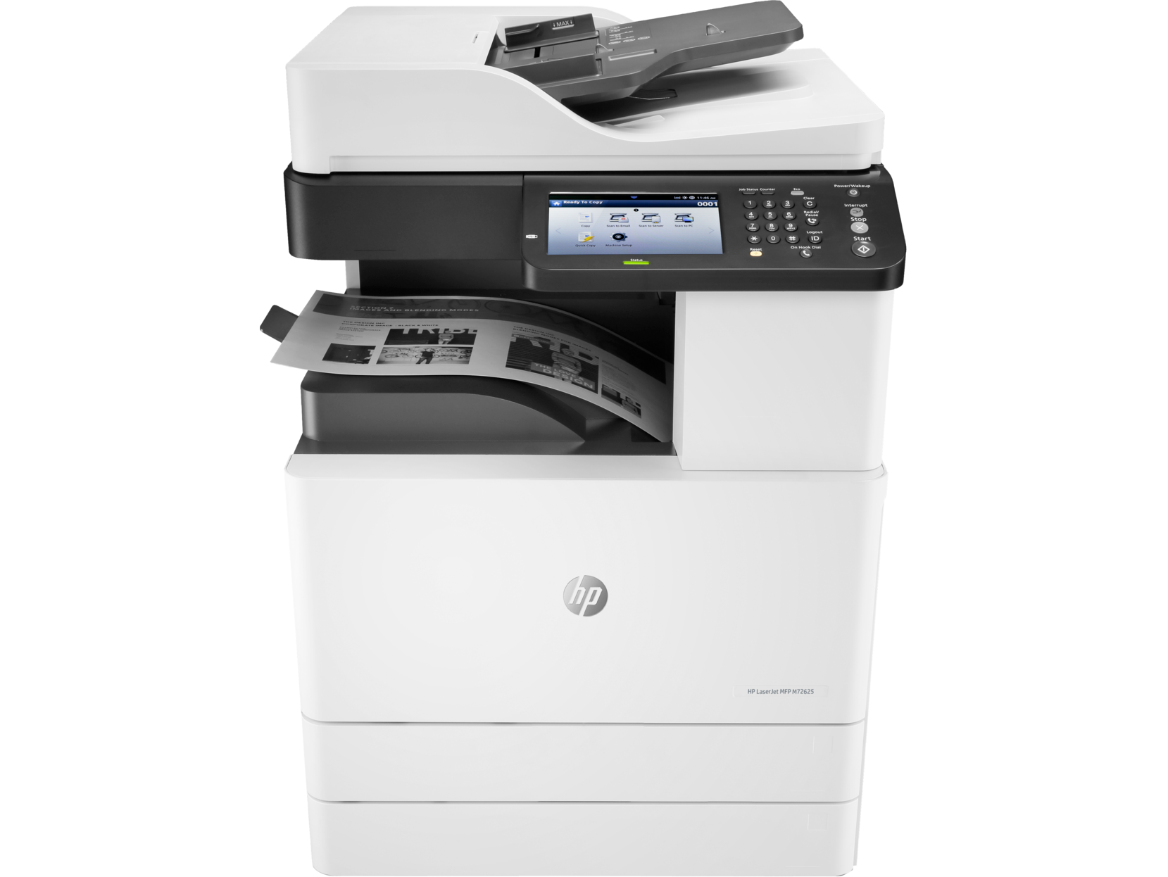 Hình ảnh Máy photocopy HP LaserJet MFP M72625dn (2ZN49A) - Hàng chính hãng