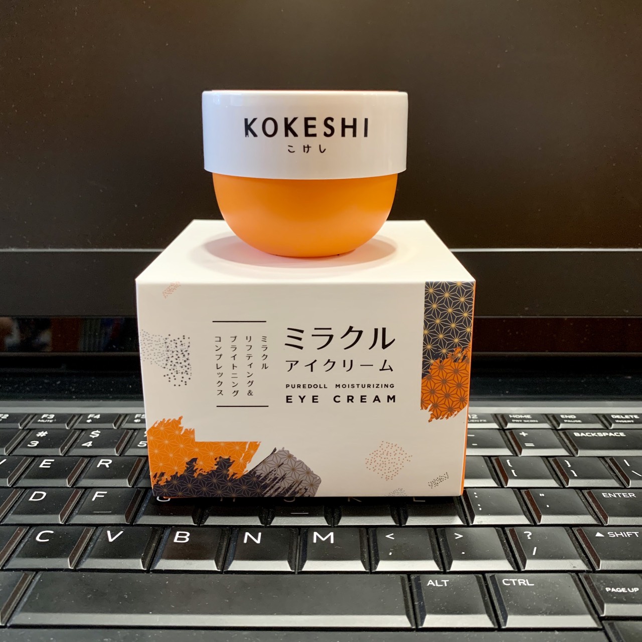 KEM DƯỠNG GIẢM NHĂN &amp; THÂM QUẦNG MẮT - HASI KOKESHI PUREDOLL MOISTURIZING EYE CREAM