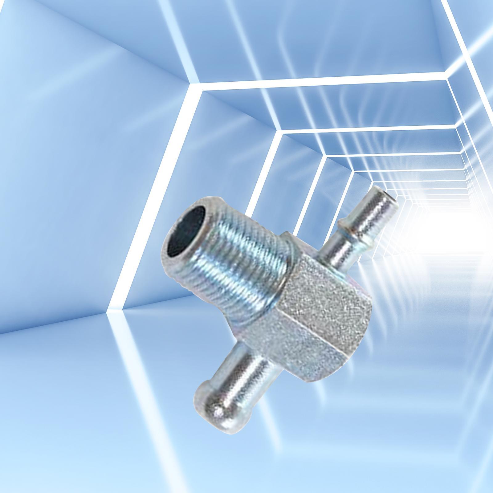 Intake Manifold Vacuum T Fitting 3/8" NPT Thread to 1/4" 3/8" Intake