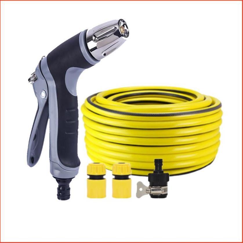 Bộ dây và vòi xịt rửa xe tưới cây tăng áp 3-5m 206817