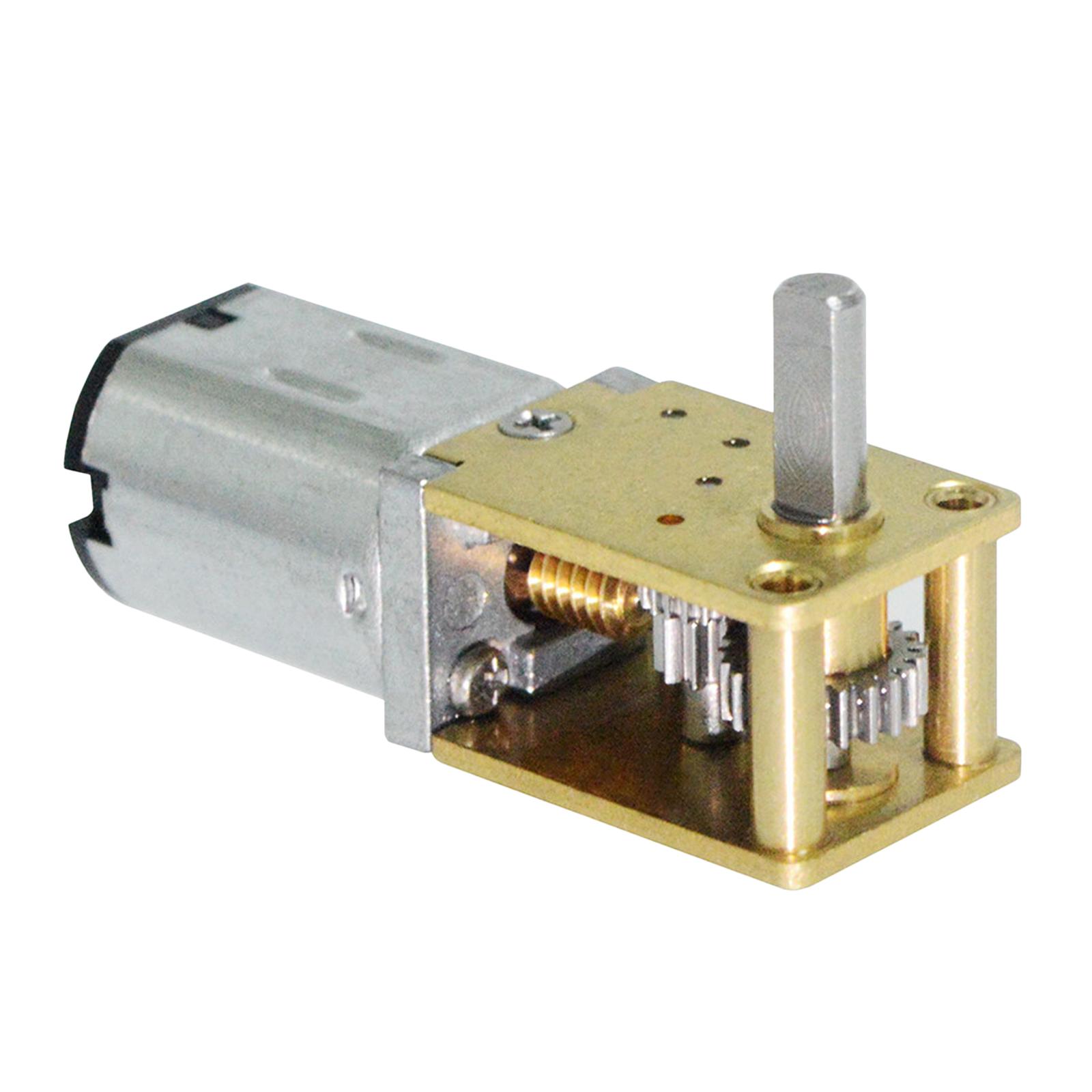 Micro Speed Reduction Motor DC 3V 50RPM 0.15A D Shape Electric Motor