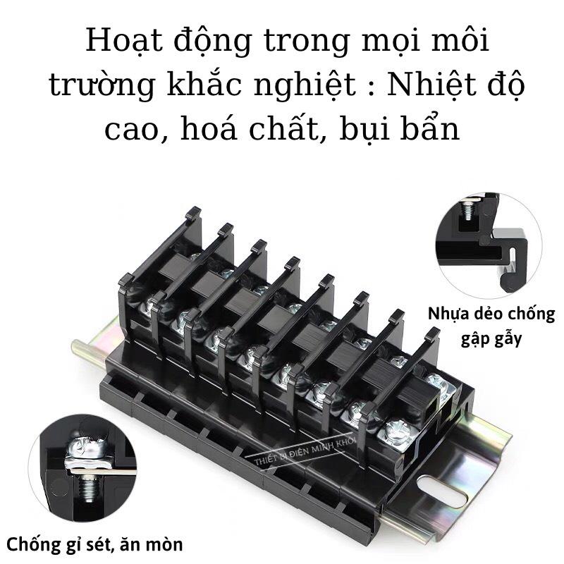 Cầu Đấu Mắt Rời TBR 10A, 20A,30A,cầu đấu dây điện domino tép,terminal tép TBR-20A, 10A,30A