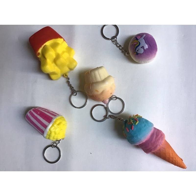 Combo 5 móc khoá Squishy