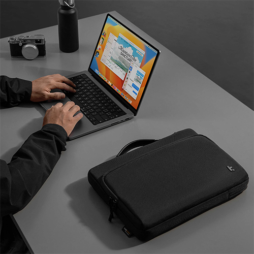 Túi chống sốc Tomtoc Defender-A14 Premium Protective Laptop Briefcase - Hàng chính hãng