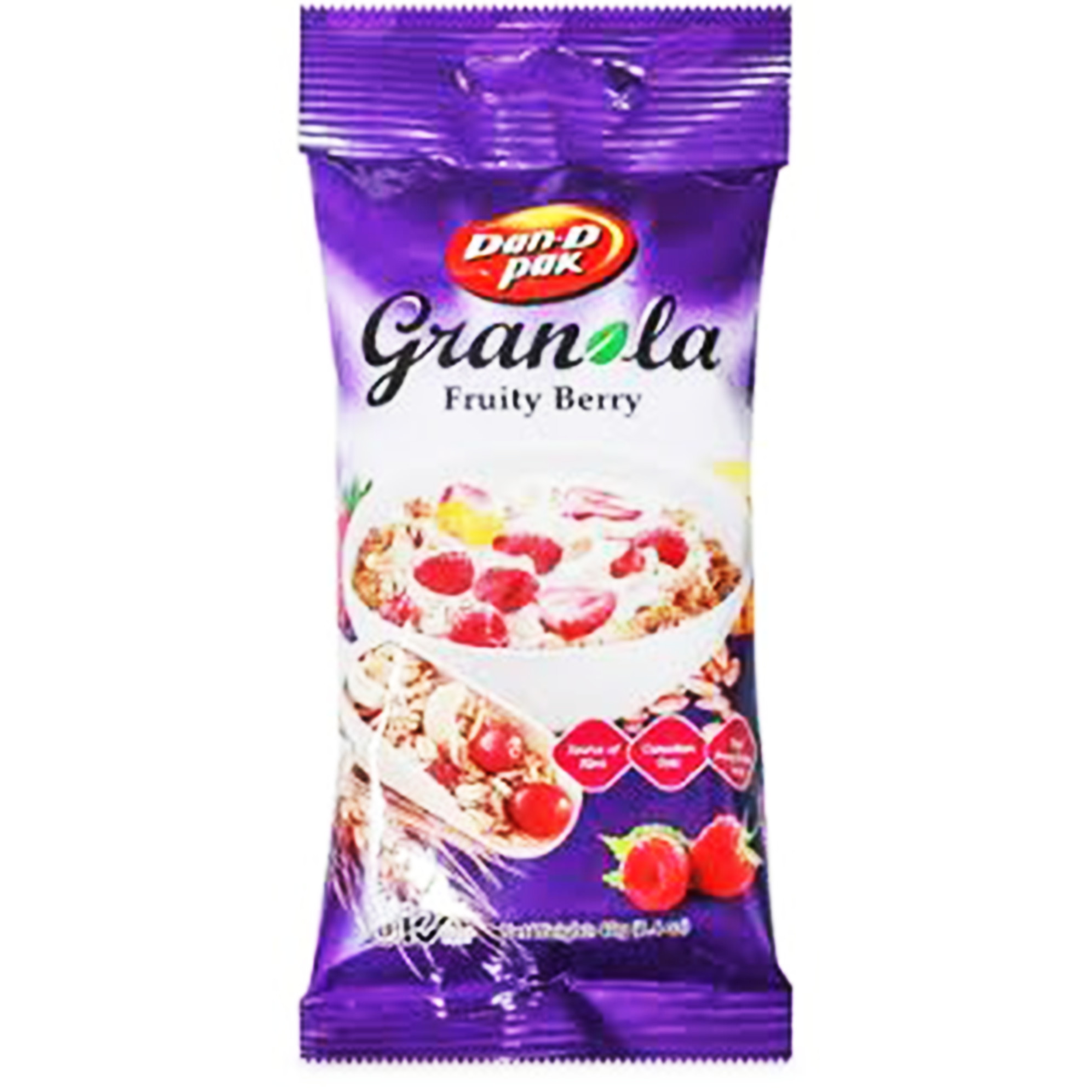 NGŨ CỐC ĂN KIÊNG TRÁI CÂY VÀ HẠT GRANOLA  40GR DAN D PAK 100% thành phần tự nhiên, phù hợp với người bận rộn, ăn kiêng, giảm cân