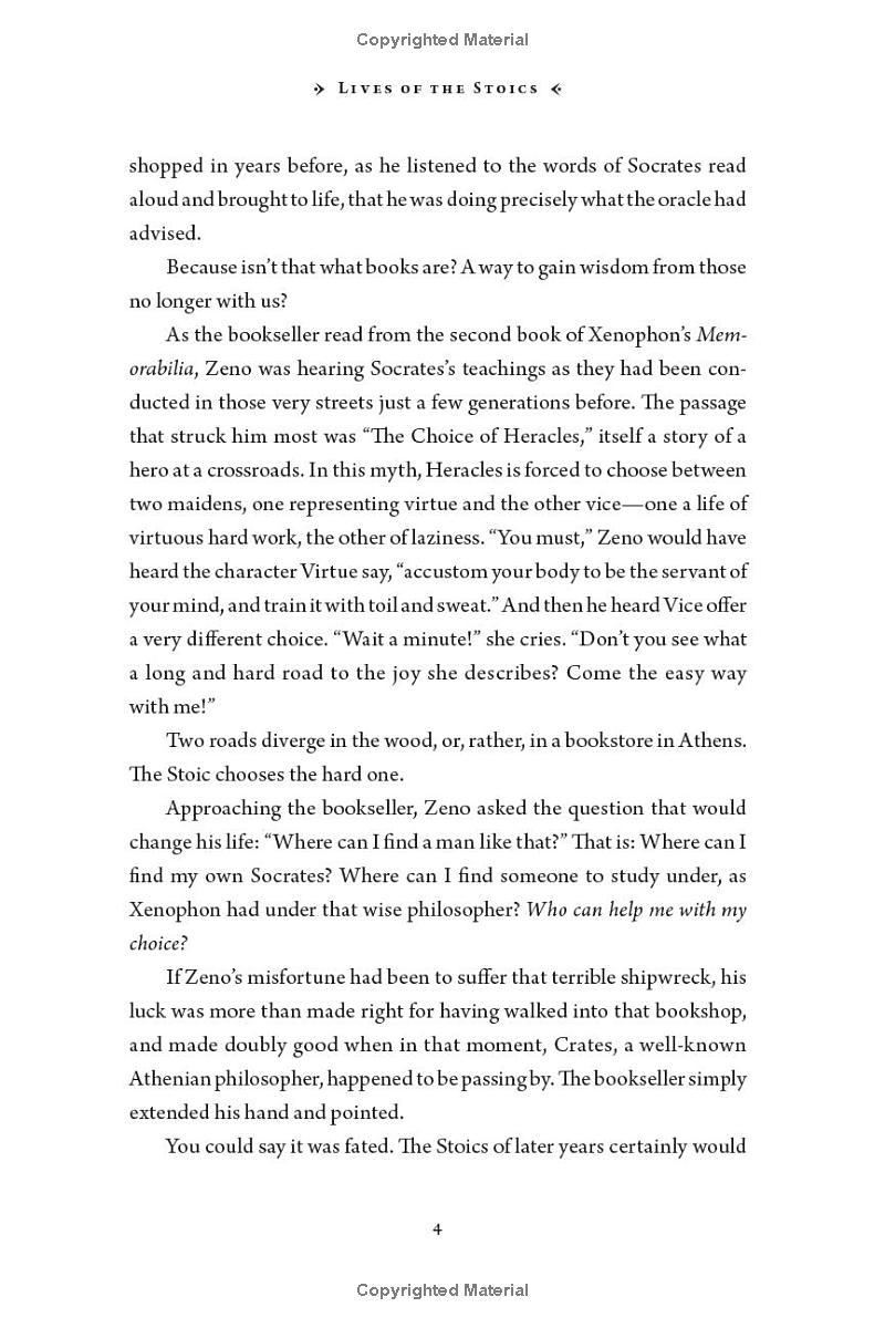 Sách ngoại văn: Lives Of The Stoics