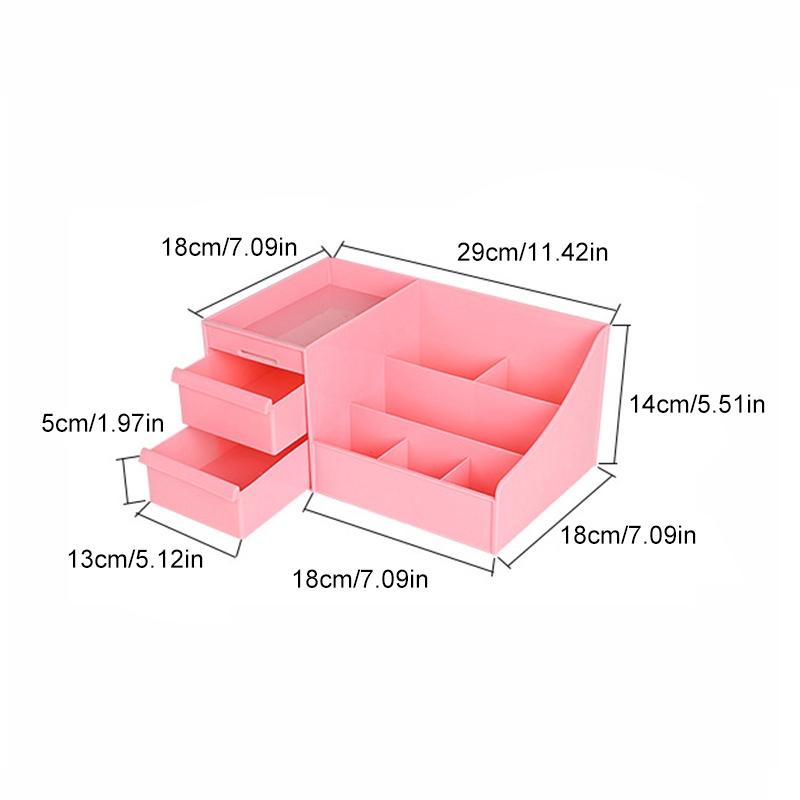 Hộp Nhựa Đựng Đồ Trang Điểm Đa Năng Tiện Dụng