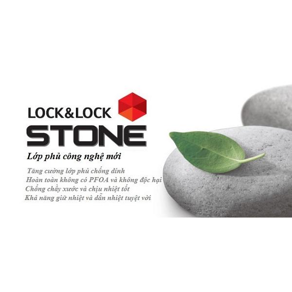 Nồi đá Lock&amp;Lock Stone 2 tay cầm LCA6242D 24cm