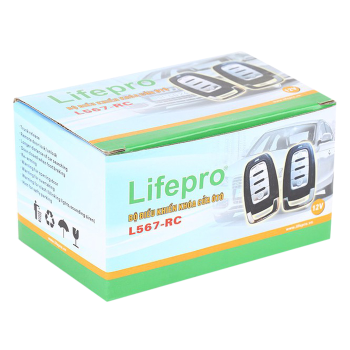 Bộ Điều Khiển Khóa Cửa Ôtô Lifepro L567-RC