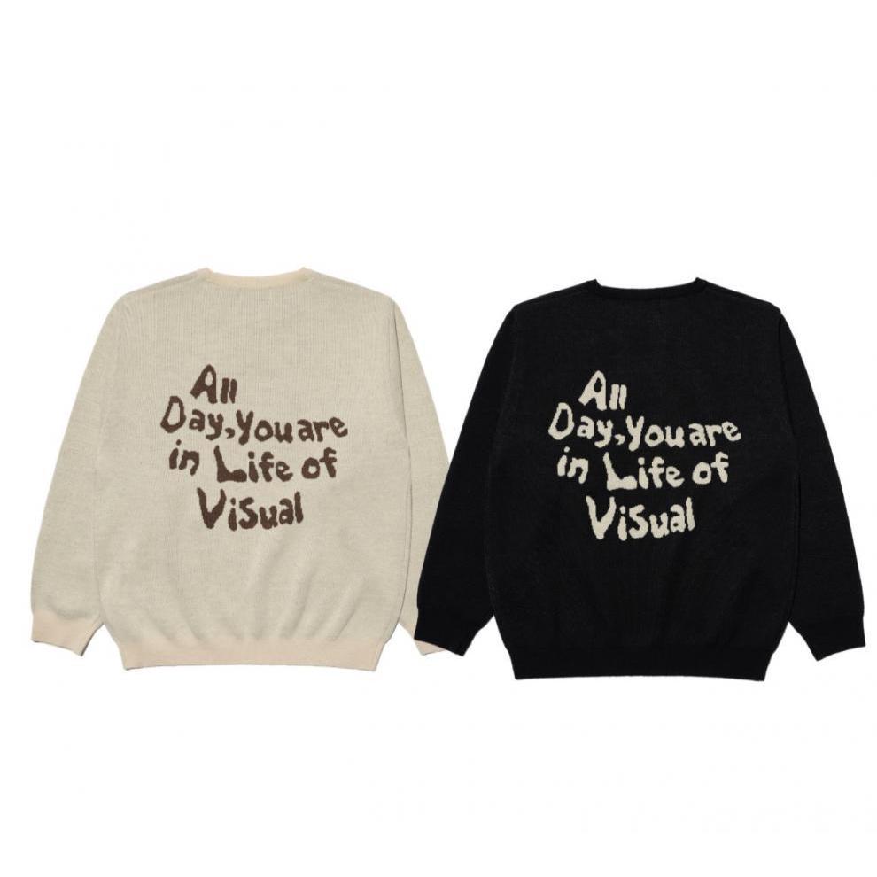 Áo Sweater cổ tròn thu đông in chữ