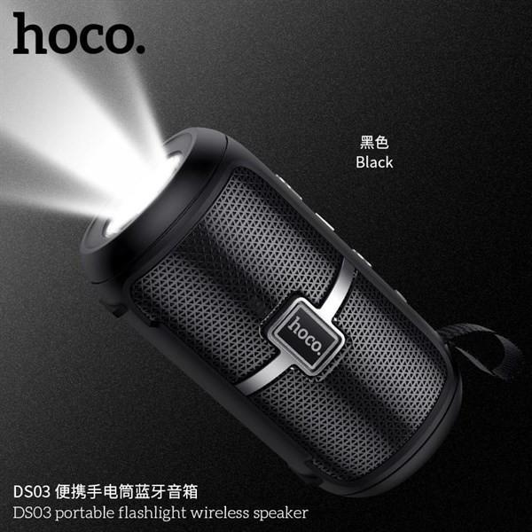 Loa Bluetooth Thể Thao Hoco DS03 Bản Nâng Cấp Mới Tích Hợp Đèn Pin - Hàng Chính Hãng
