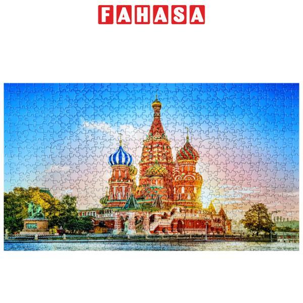 Tranh Xếp Hình 750 Mảnh 60 x 40 cm - St Basil's Cathedral - Minh Châu 750-05