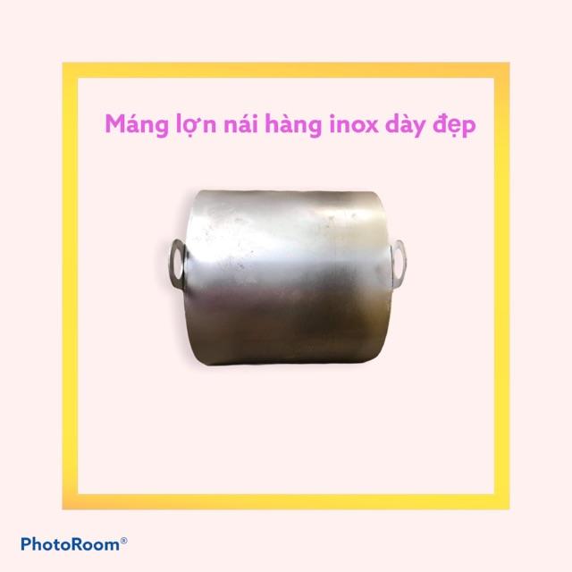 Máng cho heo, lợn nái inox 430 dày 1,2mm