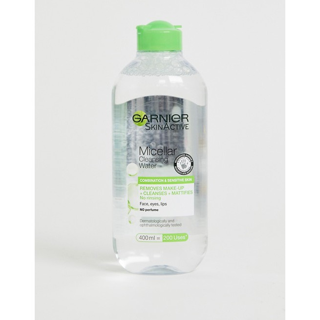 Tẩy Trang Garnier Cleasing Water  - Xanh lá - Da hỗn hợp