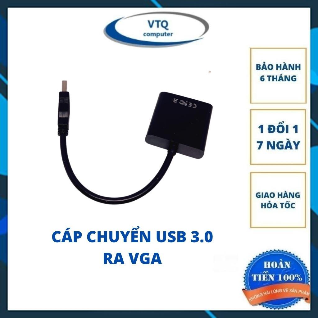 Đầu chuyển đổi usb 3.0 sang VGA 1080p cho laptop/pc/hdtv tương thích với windows xp 7/8/8.1/10