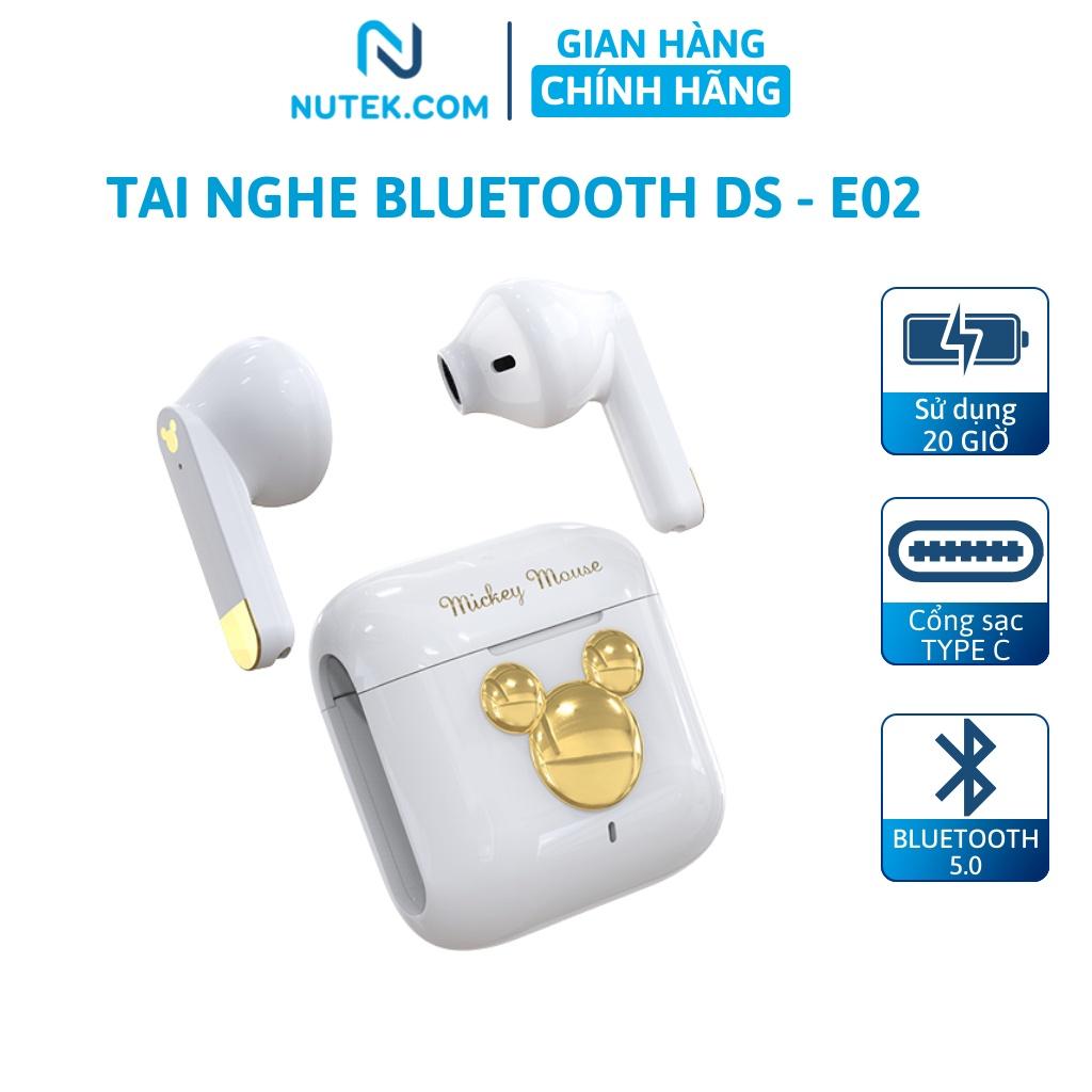 Tai nghe không dây NUTEK DS-E02 bluetooth type C, loại bỏ tiếng ồn, chống thấm nước