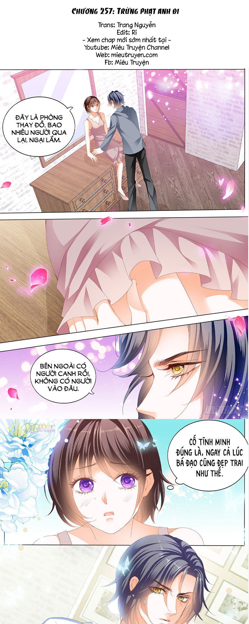 lóe thiểm hôn kiều thê mơ tưởng trốn chapter 257 2