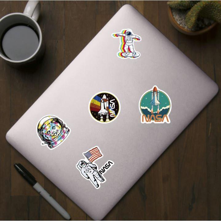 Sticker dán cao cấp NASA Cực COOL ms#137