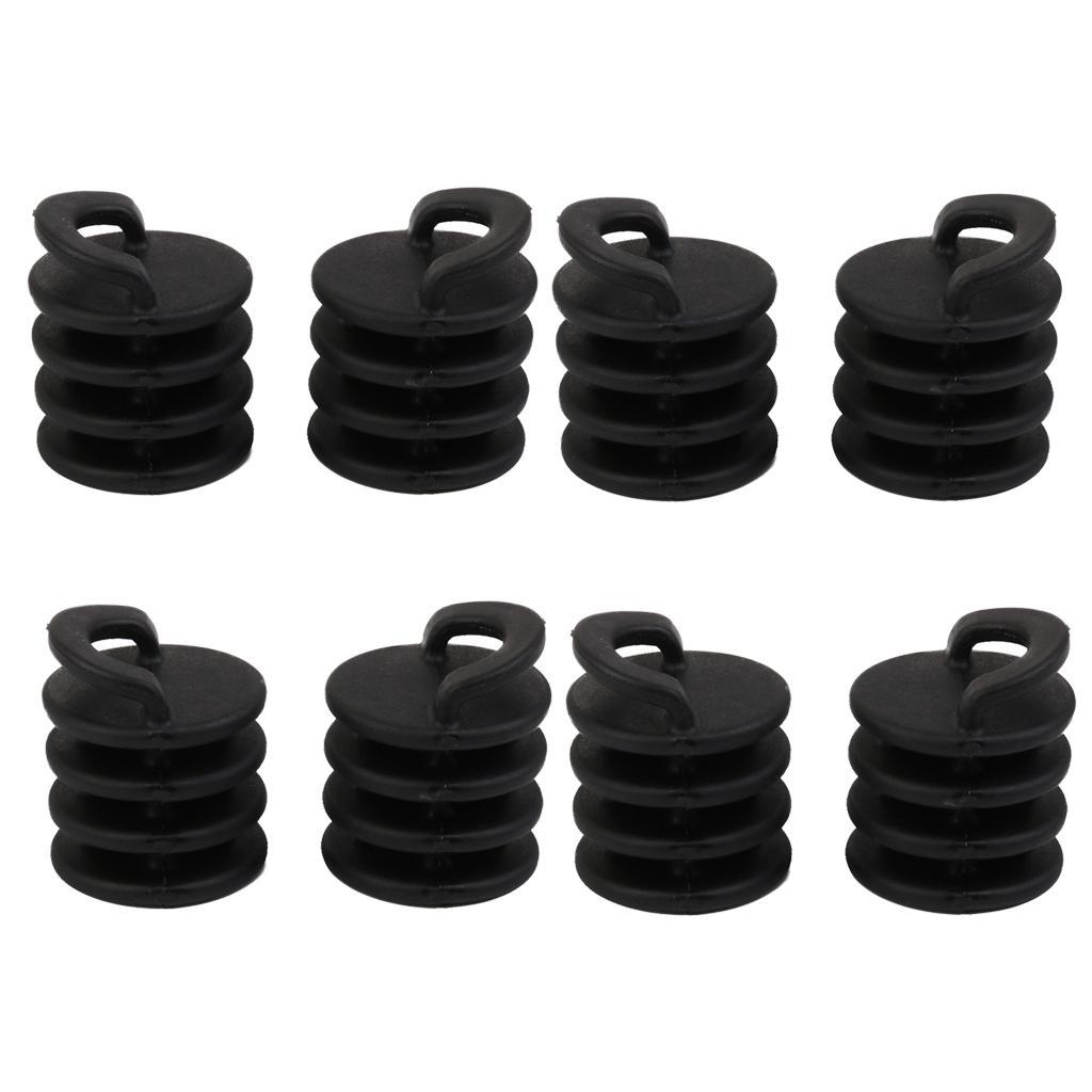 8pcs Kayak Marine Boat Scupper Stopper  Top Bungs Drain Holes  S