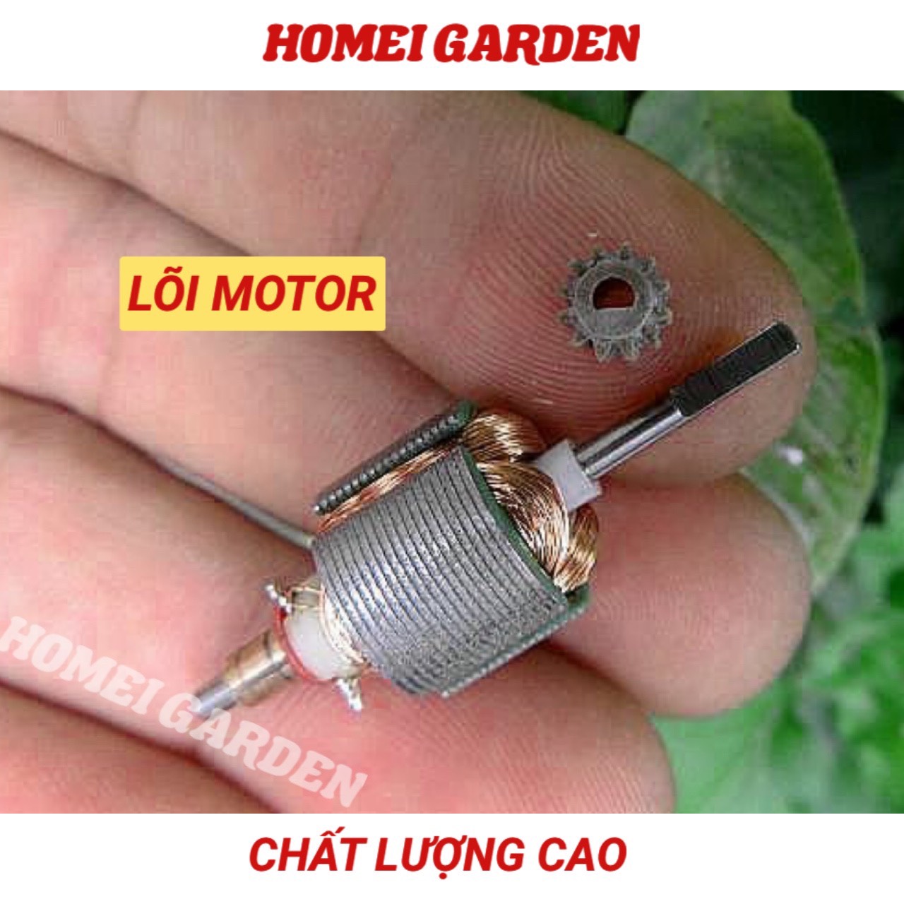 Mô tơ motor mini 130 tốc độ cao có chổi than kèm bánh răng 12V - 24V 23300 vòng / phút mới 100% - HM0032