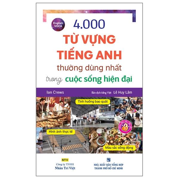 Sách 4000 Từ Vựng Tiếng Anh Thường Dùng Nhất (Kèm CD Hoặc File MP3)