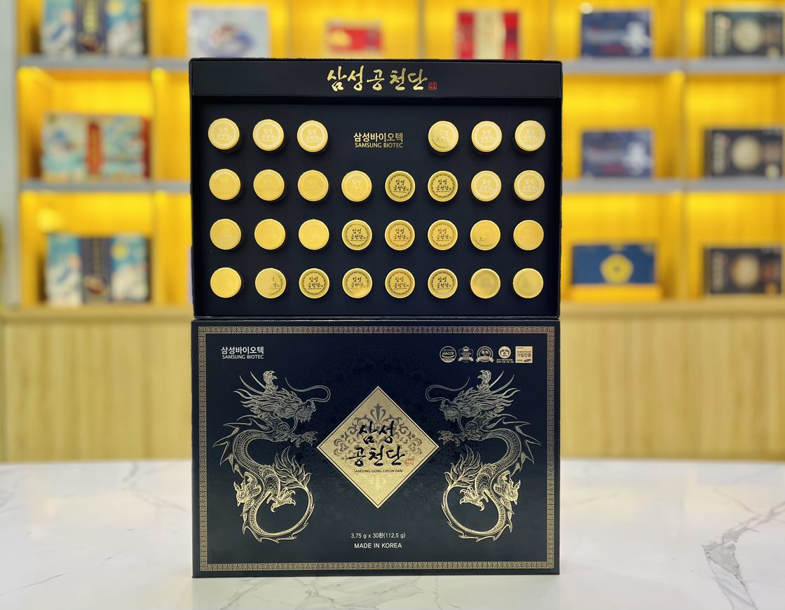 An Cung Trầm Hương Premium Gong Cheon Dan Hộp 30 viên