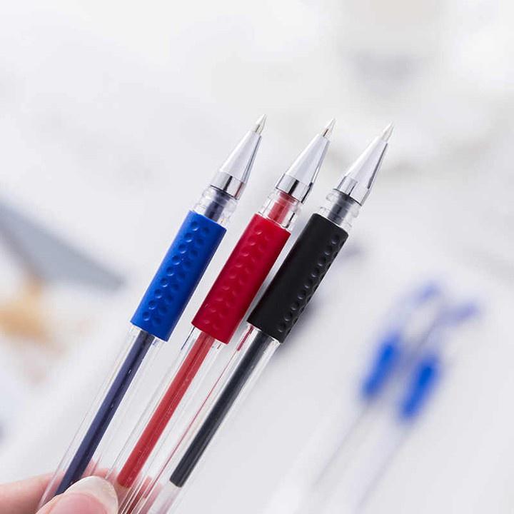 Bút Bi Mực Nước 0.5 mm Nhiều Màu Mực Đều Nét Chữ Đẹp AT0200
