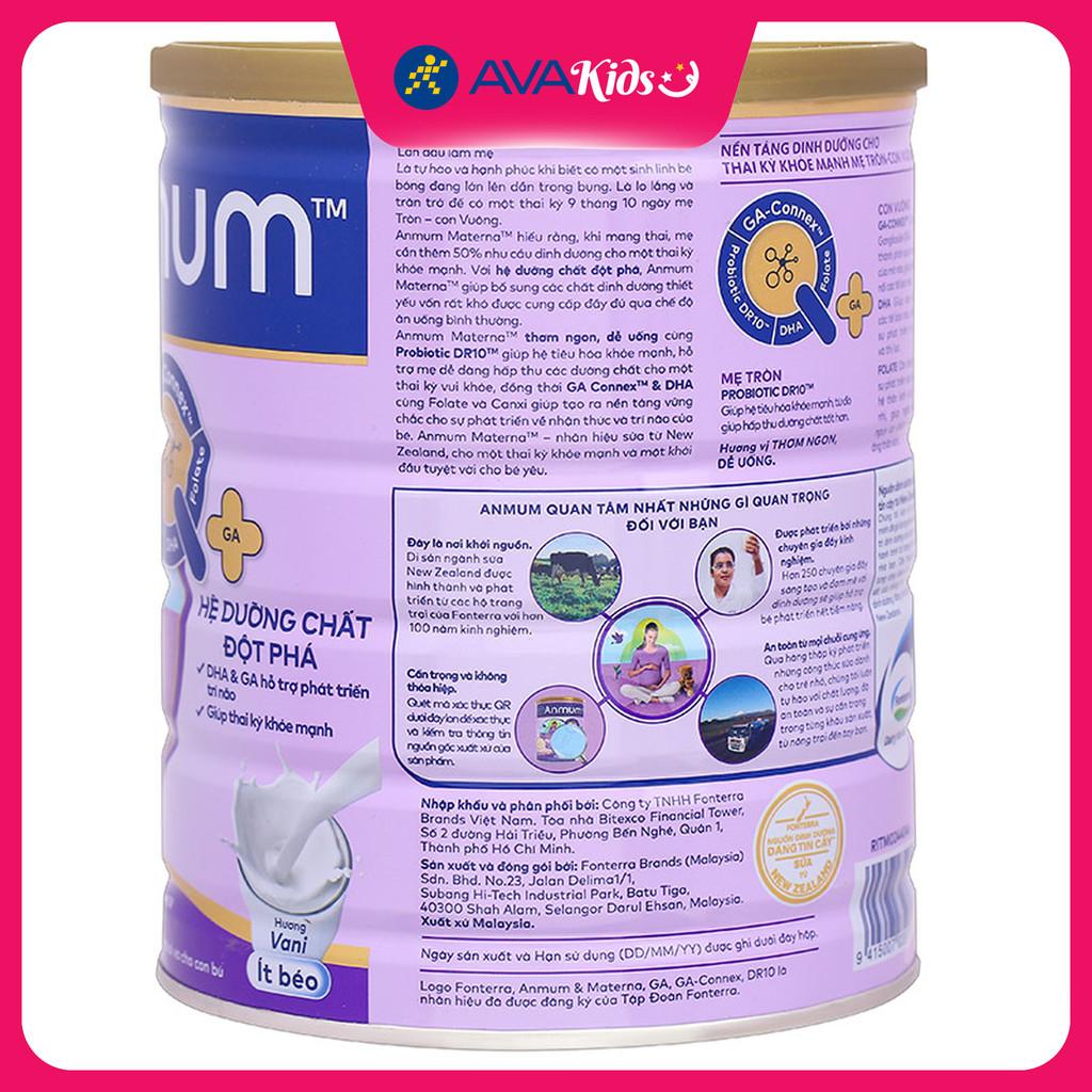 Sữa bầu Anmum Materna hương vani 800g - Hàng Chính Hãng