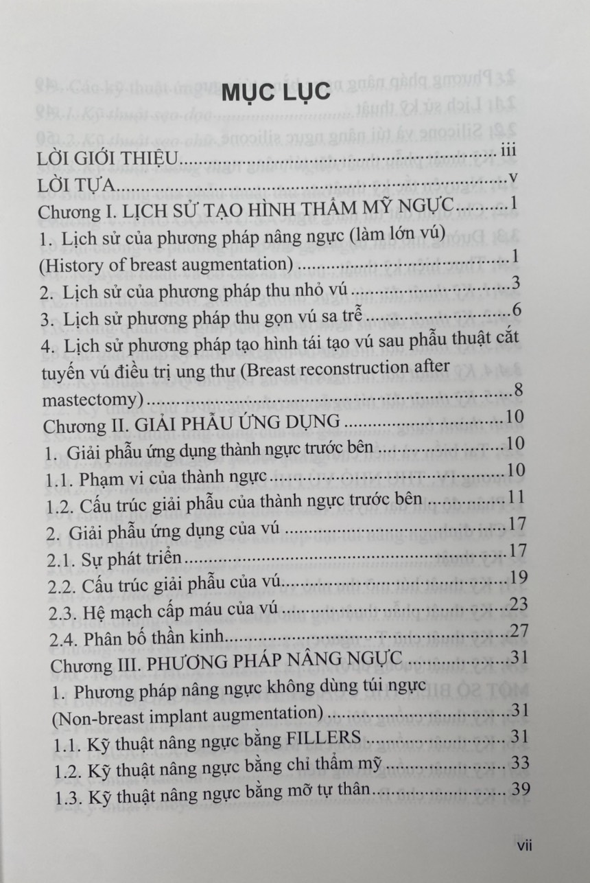 Sách - Tạo hình thẩm mỹ Ngực từ giải phẫu ứng dụng đến giải pháp Lâm sàng