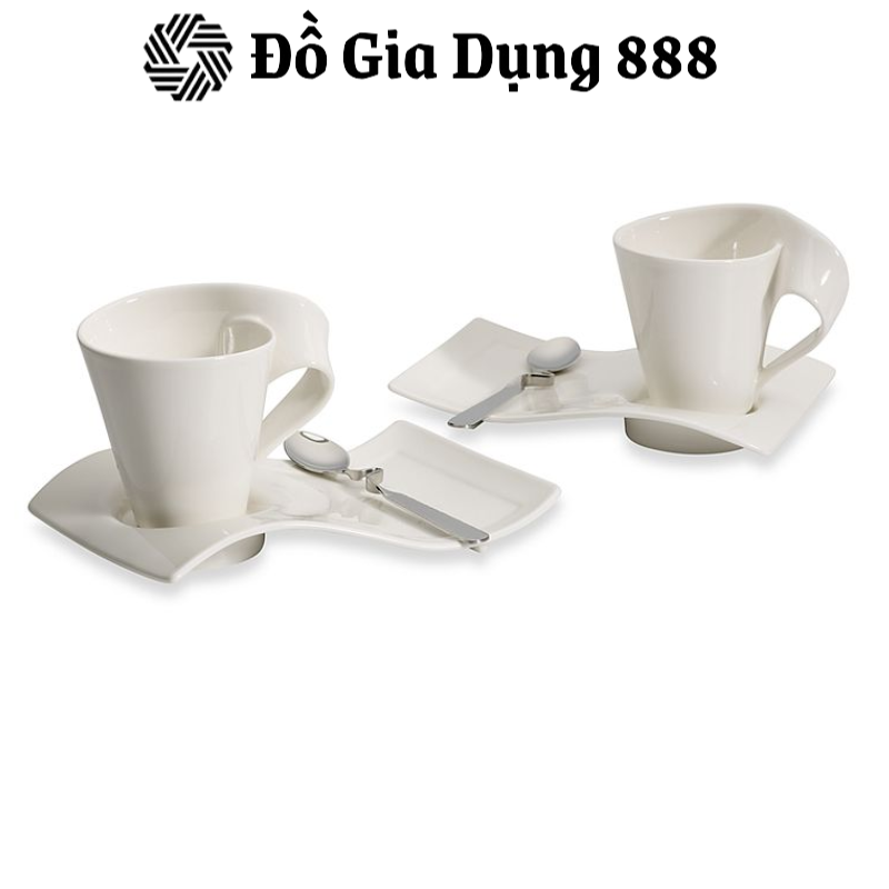 Sét uống trà hoặc cafe cao cấp 6 món Villeroy Boch , Nhập Đức