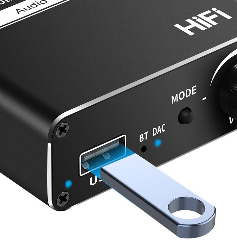 SOAIY Bộ Chuyển Đổi Âm Thanh DAC HIFI Bluetooth D18 (Hỗ Trợ Cổng Optical) - Hàng Nhập Khẩu