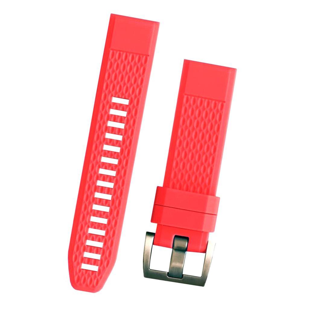 For Garmin fenix 5S Sports Replacement Silicone Wrist Watch Band Strap 20mm