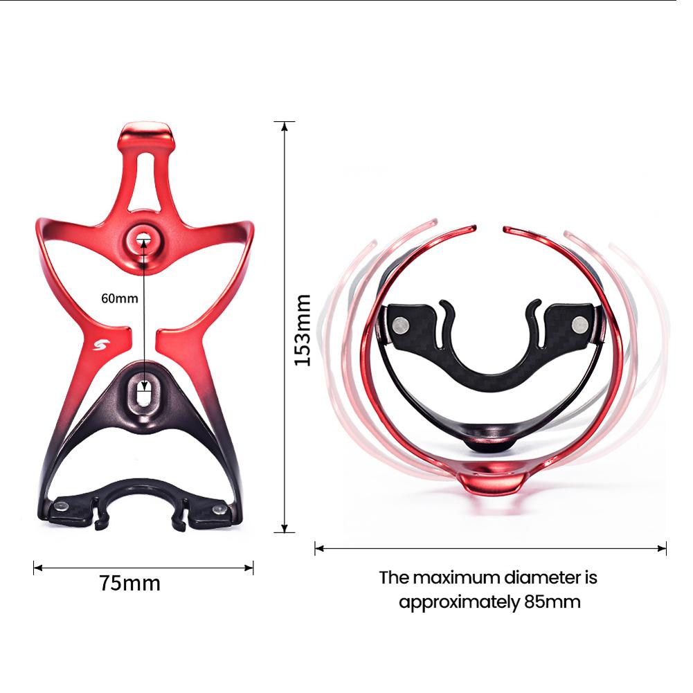 Giá Đỡ Chai Nước Cho Xe Bằng Hợp Kim Nhôm