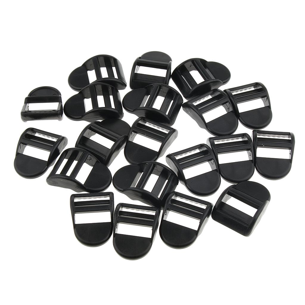 20 Cái Cắm Trại Thắt Lưng Dây Khóa Buckles Clip Webbing Buckles Công Cụ Ngoài Trời