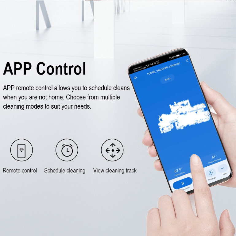 Robot hút bụi lau nhà Takdir V6S TDV6S_BLE - Hàng chính hãng